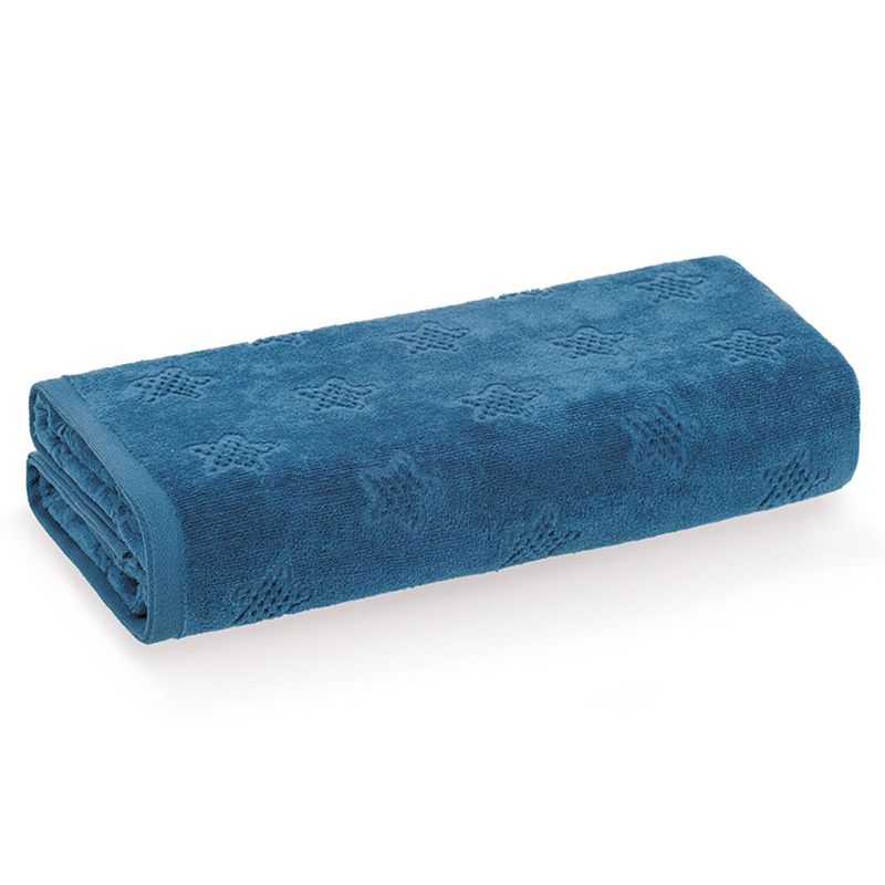 Toalla-de-Baño-infantil-66x140-cm-Linea-Estelar-color-azul-2