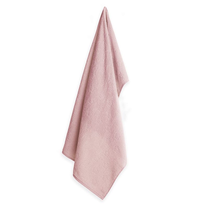 Toalla-de-Baño-infantil-66x140-cm-Linea-Estelar-color-rosa-1