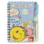 Libreta-con-lapicera-14x10-cm-30-hojas-diseño-Smile-2