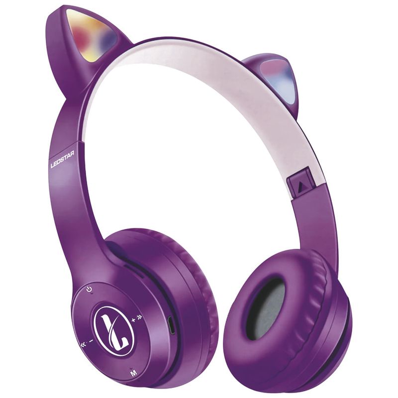 Auricular-Bluetooth-La-Cat-Orejas-Rgb-Gato-Vincha-Infantil-0