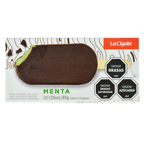 Pinito LA CIGALE Menta bañado chocolate