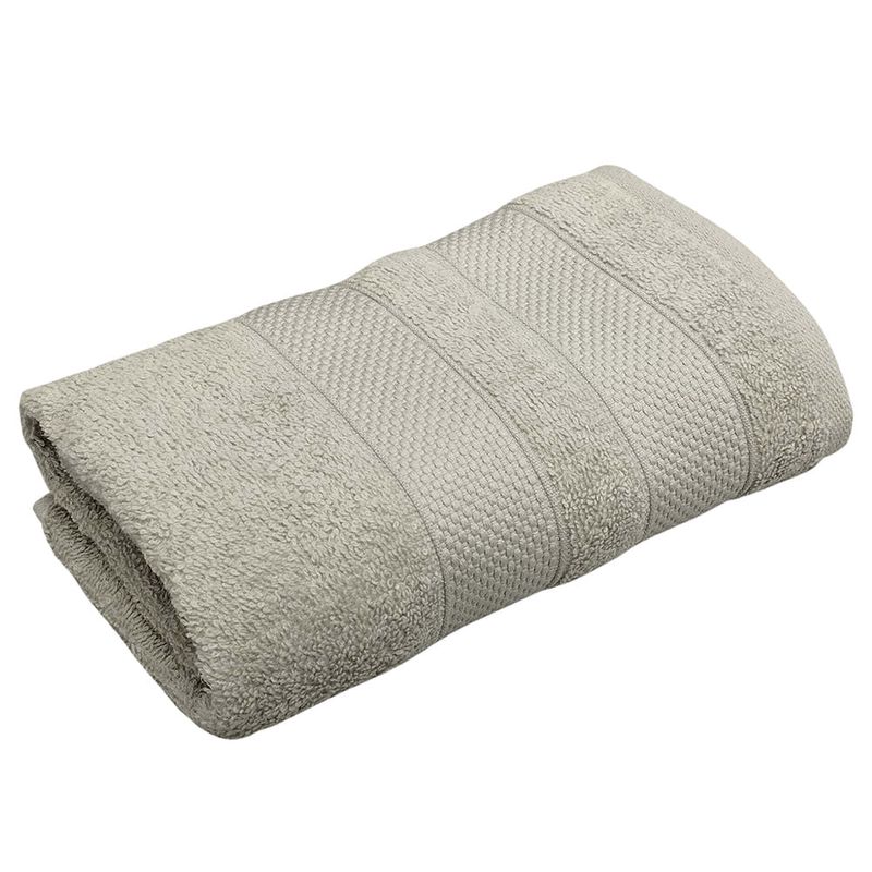Toalla-DOHLER-para-Rostro-100--Algodon-50X80-cm-Color-Gris-Claro-0