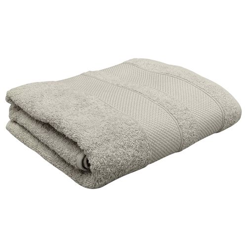 Toalla DÖHLER para Baño 100% Algodón 70X140 cm Color Gris Claro
