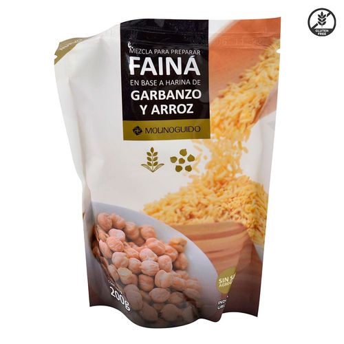 Mezcla para faina libre de gluten MOLINO GUIDO 200 g