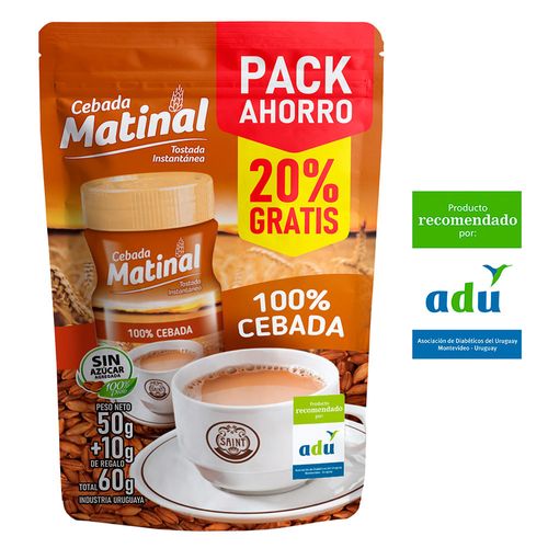 Cebada matinal soluble SAINT 60G