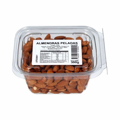 Almendra natural pelada 300 g