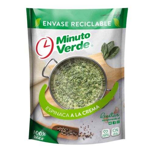 Espinaca a la crema MINUTO VERDE 400 g