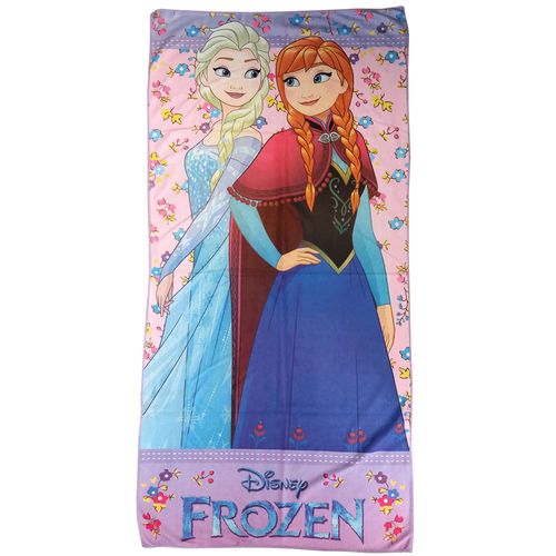 Toalla baño microfibra 60x120 cm Frozen