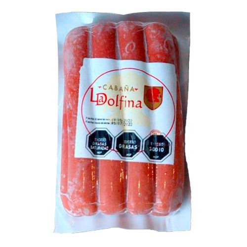 Frankfurters Cortos LA DOLFINA x 8 un. 360 g