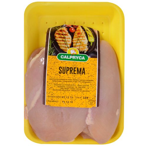 Suprema CALPRYCA en bandeja x 600 g