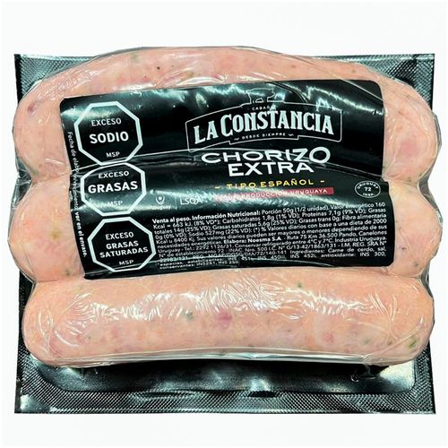 Chorizo LA CONSTANCIA al vacío x 3 un. kg