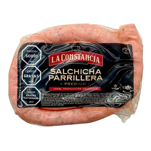 Salchicha parrillera LA CONSTANCIA al vacío x 300 g