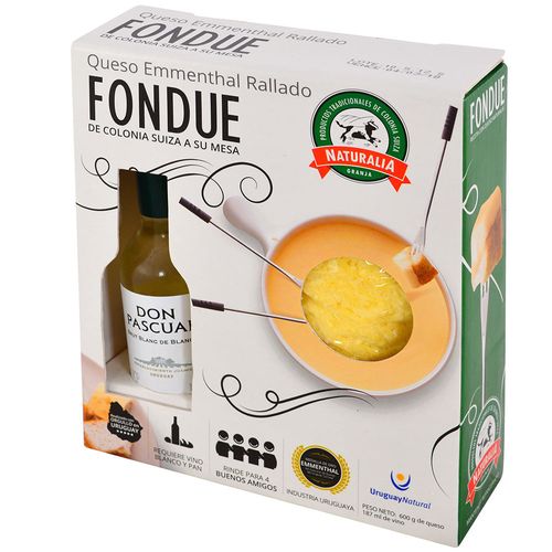 Queso para fondue NATURALIA 600 g