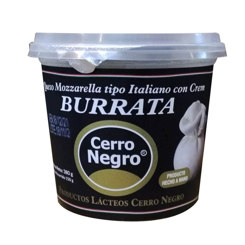 Queso-muzzarella-en-suero-Burrata-CERRO-NEGRO-150-g-0