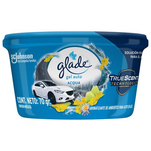Aromatizante GLADE MiniGel Auto Acqua