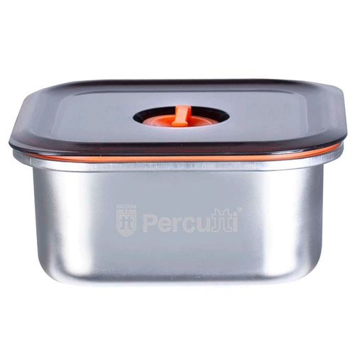 Hermético Cuadrado Inox. 750 ml PERCUTTI