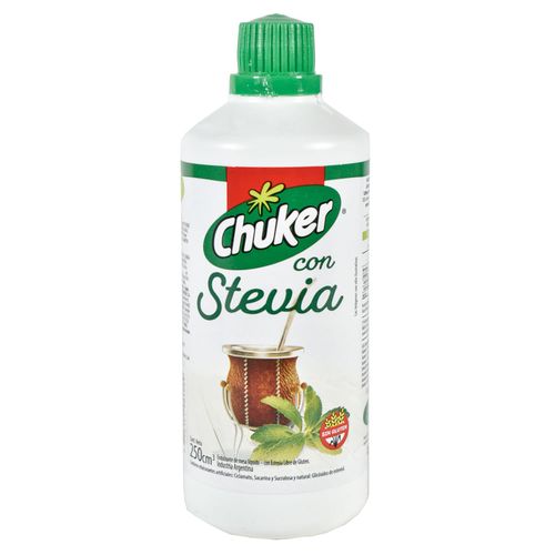 Edulcorante Líquido CHUKER con Stevia 250 ml