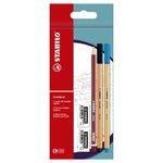 Set-STABILO-en-caja-2-gomas---lapiz---2-point-0