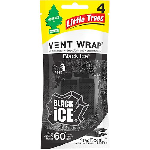 Perfumador LITTLE TREES vent wrap black ice