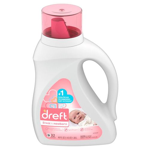 Detergente líquido de ropa DREFT Baby 1.36 L