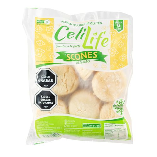 Scones de queso sin glúten