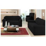 Funda-de-sofa-2-cuerpos-Cotton-Flex-negro-0
