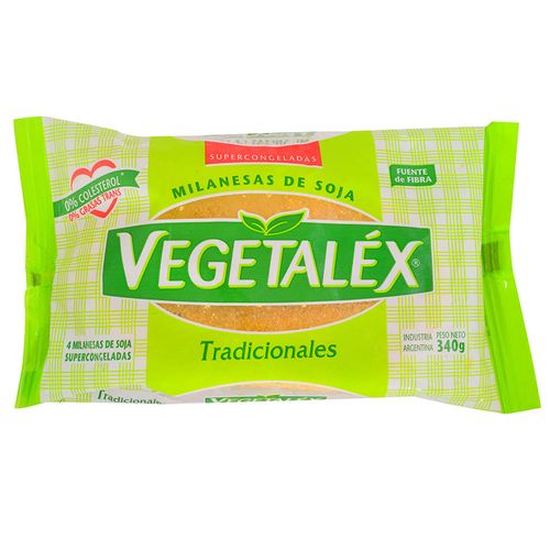 Milanesa de soja VEGETALÉX 4 un.