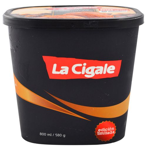 Helado chocolate almendrado LA CIGALE 800 ml