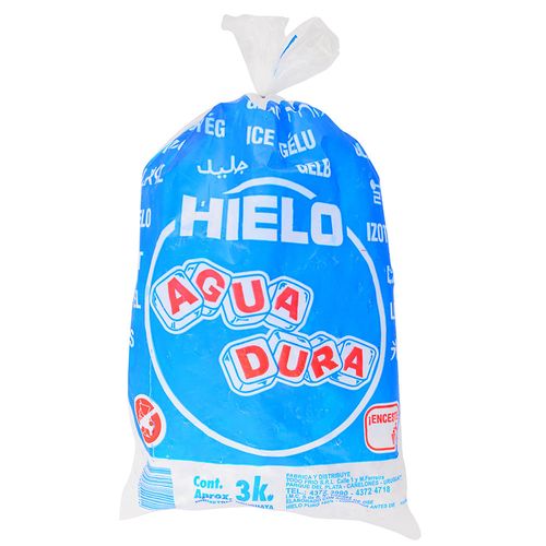 Hielo cubitos TODO FRÍO 3 kg