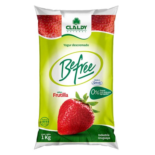 Bioyogur Light CLALDY Frutilla 1 L