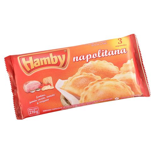 Empanadas napolitanas HAMBY x 3 un. 210 g