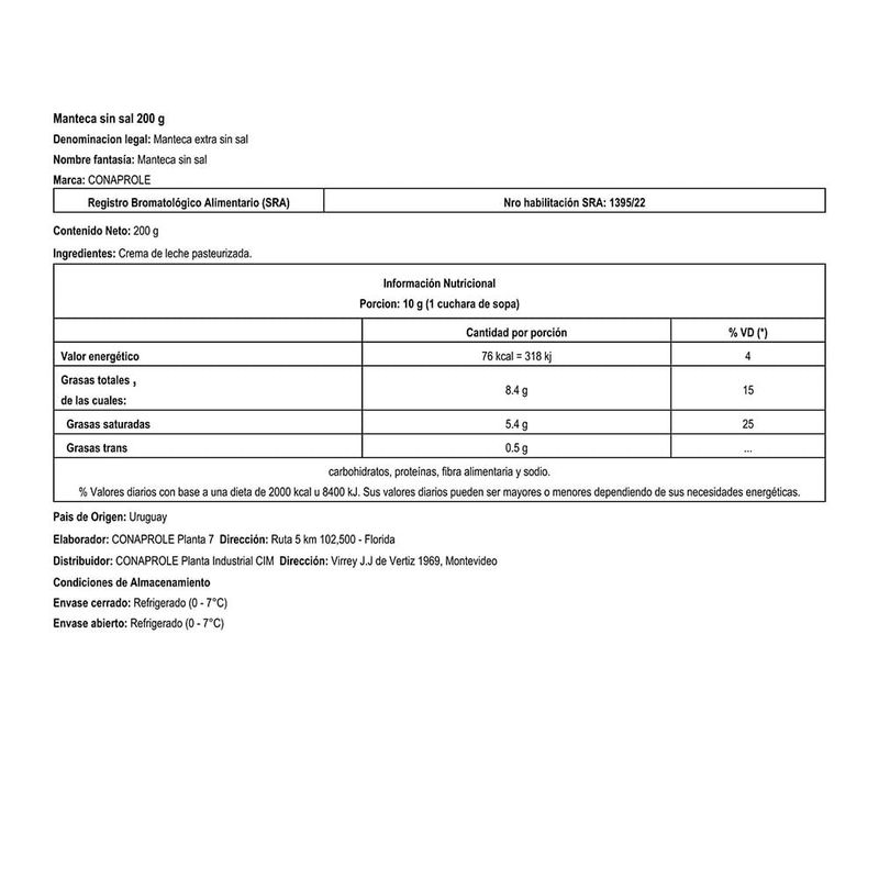 Manteca-CONAPROLE-200-g-1