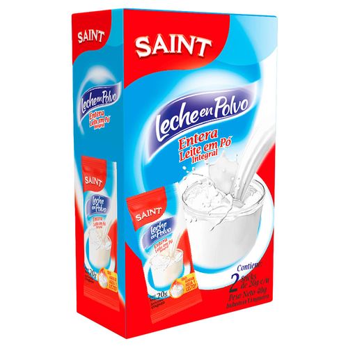 Leche en Polvo Entera SAINT x 2 un. 40 g