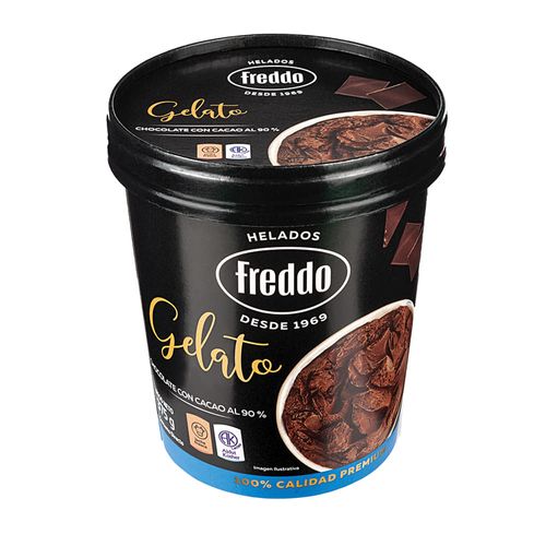 Helado FREDDO Doble tentación Dark Chocolate 375 g