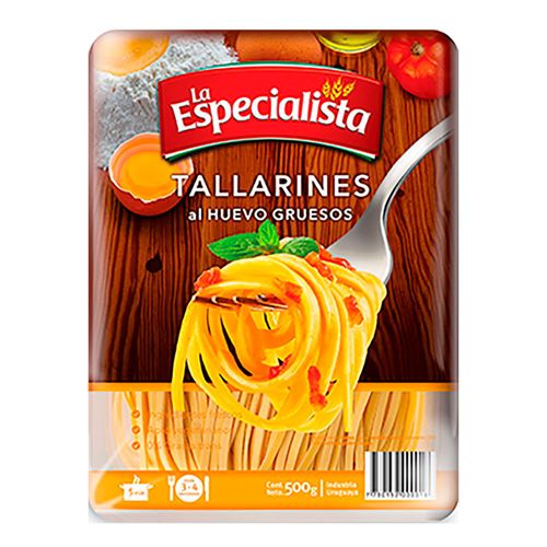 Tallarines de yema gruesos LA ESPECIALISTA 500 g