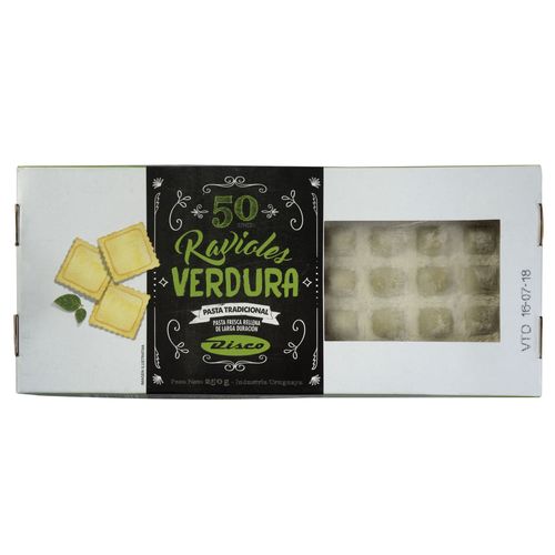 Ravioles de verdura DISCO 50 un. 250 g