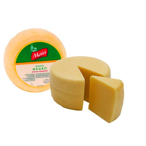 Queso magro MAIA sin sal horma Chica 700 g