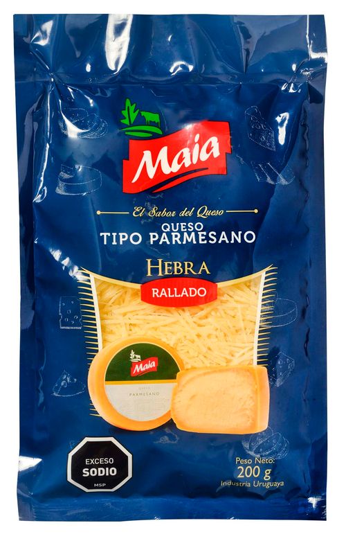 Queso rallado MAIA hebras 200 g