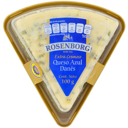 Queso azul extra cremoso ROSENBORG 100 g