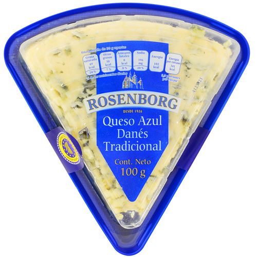 Queso azul tradicional ROSENBORG 100 g