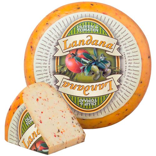 Queso Gouda Oliva y Tomates LANDANA el kg