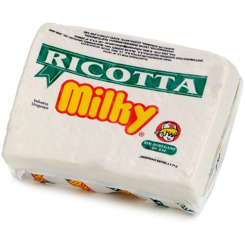 Queso Ricotta MILKY Fracción x 400 g