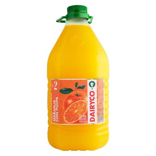 Jugo de naranja con pulpa DAIRYCO bidón 5 L