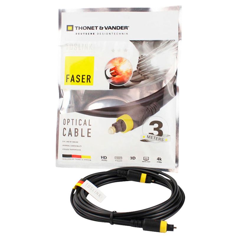 Cable-optico-THONET---VANDER-Toslink-Faser-3m-0