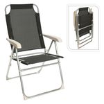 Silla-plegable-en-aluminio-gris-oscuro-0