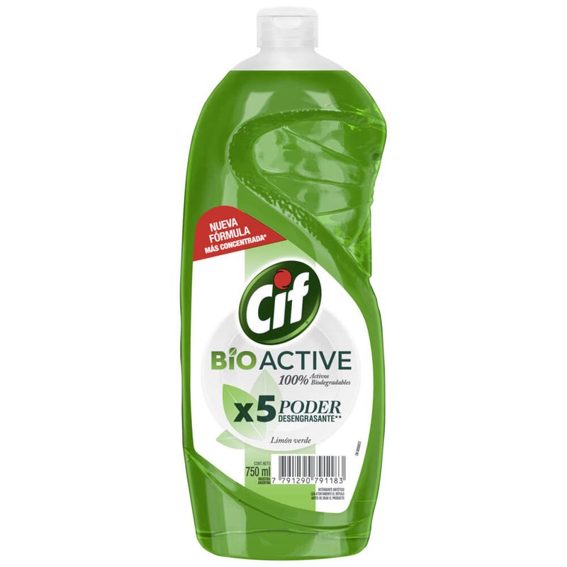 Detergente-lavavajilla-CIF-Bio-Active-limon-verde-750ml-1