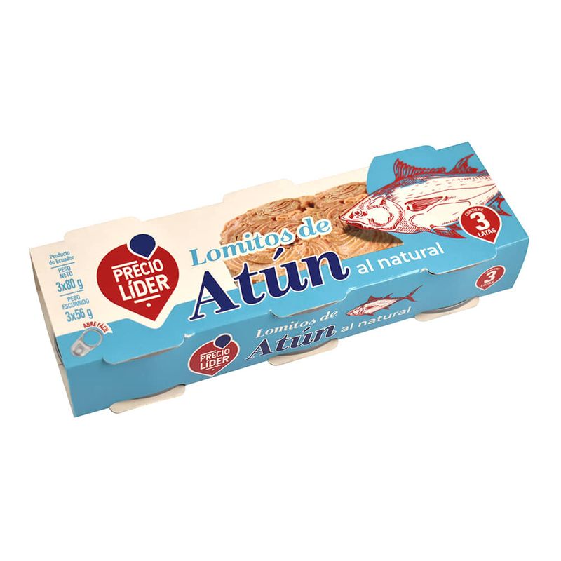 Atun-lomito-al-natural-PRECIO-LIDER-tripack-240-g-0