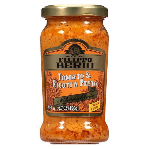 Pesto tomate y ricota FILIPPO BERIO 190 g