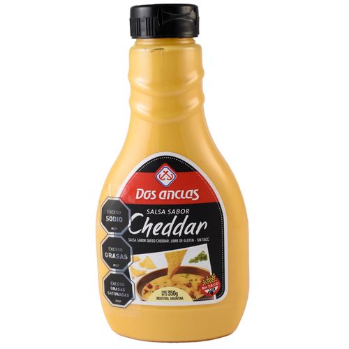 Salsa cheddar DOS ANCLAS 360 g