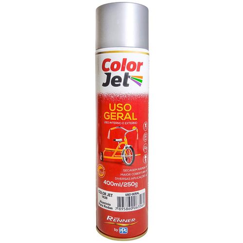 Color jet RENNER aluminio para ruedas 400 ml